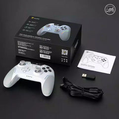 EasySMX X20 Multiplatform Gaming Controller with Trigger Lock And Hall Effect Sensors White