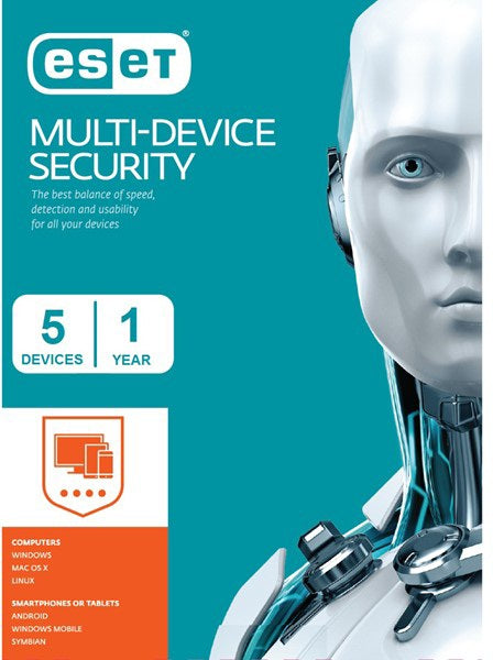 Eset Multi Device Security Pack 5 Users + 1 Year