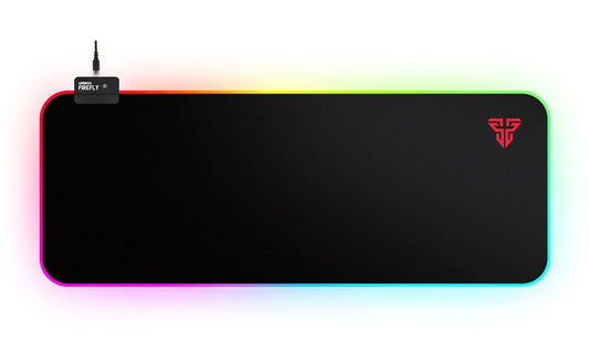 Buy Fantech Firefly MPR800 Soft Cloth RGB Mousepad from Vmart in Pakistan
