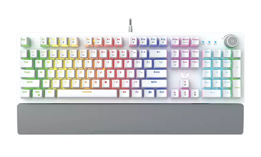 Buy Fantech MaxPower MK853 V2 Mechanical Keyboard - White from Vmart in Pakistan