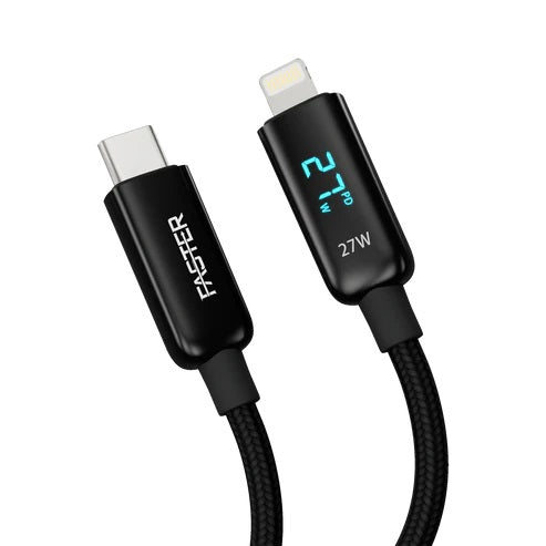 Faster VL-50 27W USB-C To Lightning Digital Data Cable