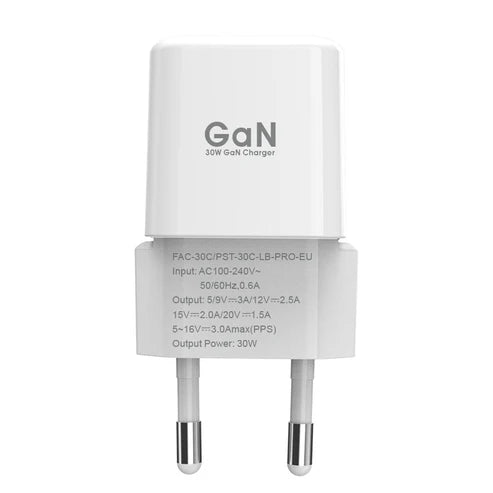 Faster FAC-30C GAN 30W Smallest PD Super Fast Charger