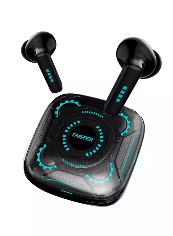 Faster RGBP1 ENC Earbuds Black