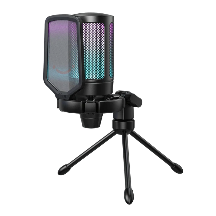 Buy FiFine A6V AmpliGame RGB USB Microphone from Vmart in Pakistan