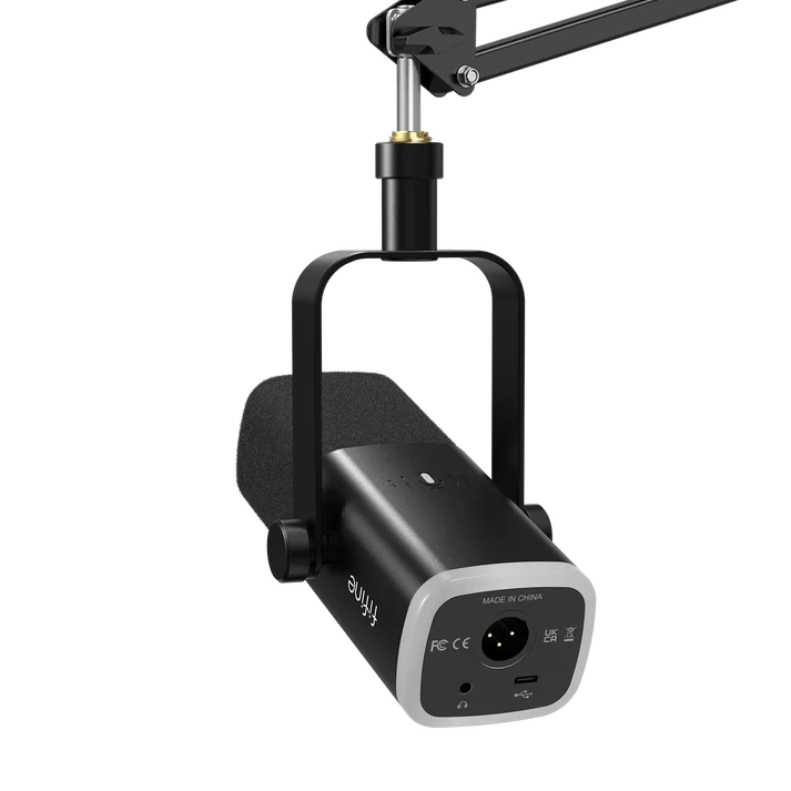 Buy FiFine AmpliGame AM8T USB/XLR Dynamic Microphone Kit with Boom Arm Stand from Vmart in Pakistan