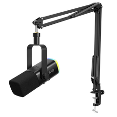 Buy FiFine AmpliGame AM8T USB/XLR Dynamic Microphone Kit with Boom Arm Stand from Vmart in Pakistan