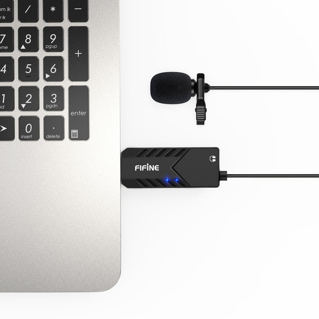 Fifine K053 Lavalier Microphone With USB Receiver