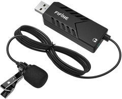 Fifine K053 Lavalier Microphone With USB Receiver