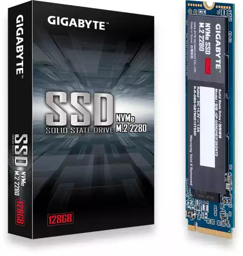 Gigabyte 128GB M.2 PCIe NVMe SSD