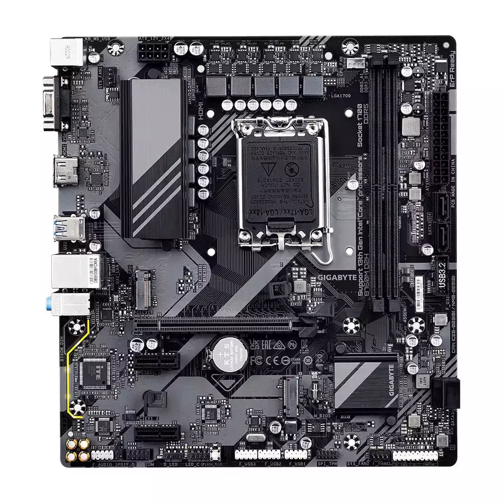 Gigabyte B760M D2H (rev. 1.0) DDR5 Motherboard