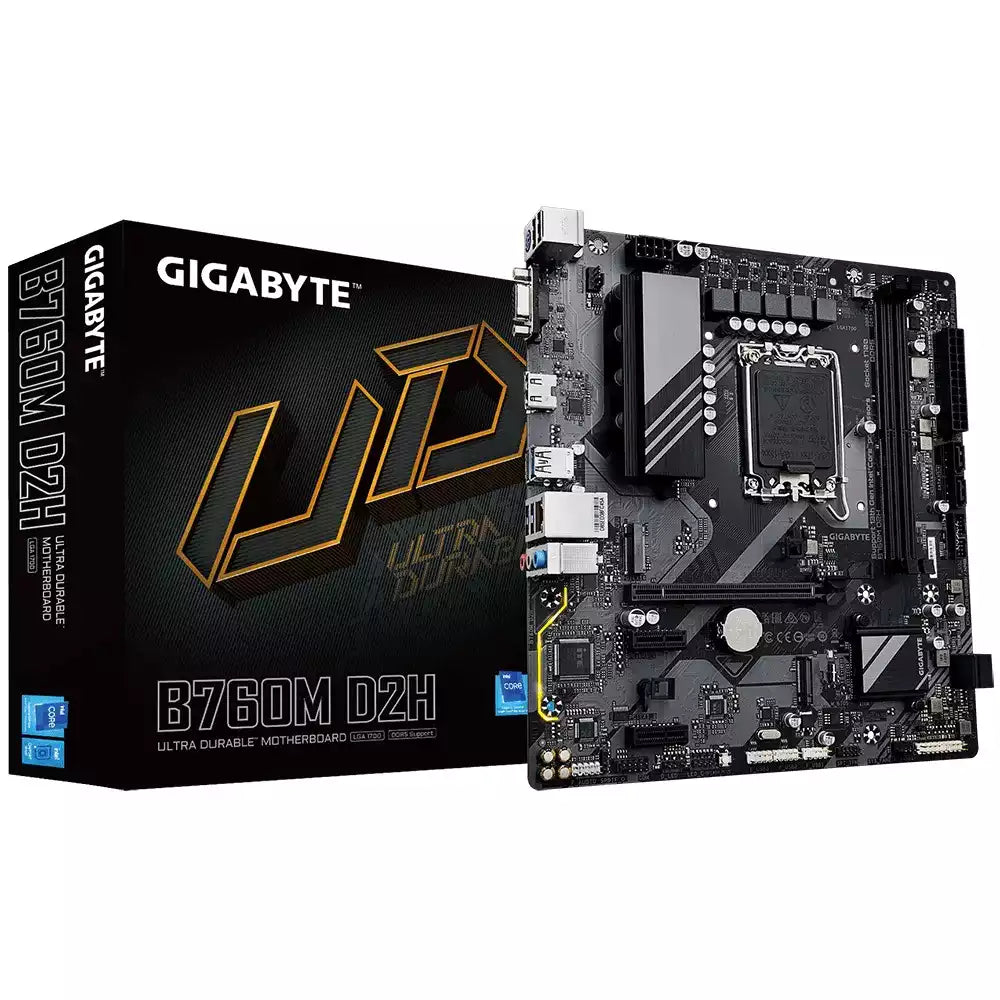 Gigabyte B760M D2H (rev. 1.0) DDR5 Motherboard