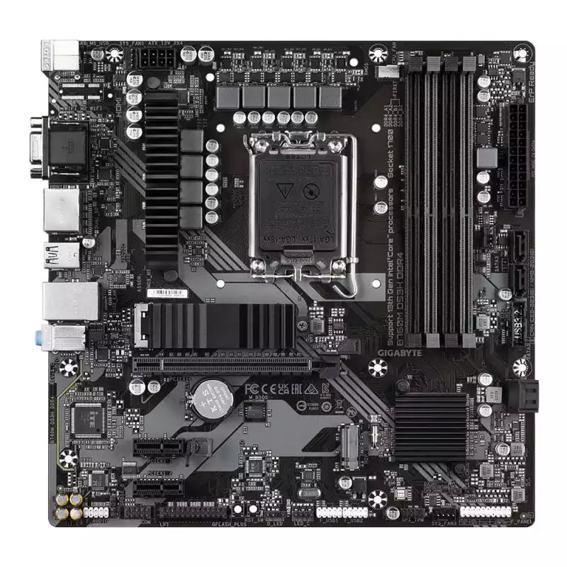 Gigabyte B760M DS3H DDR4 Motherboard