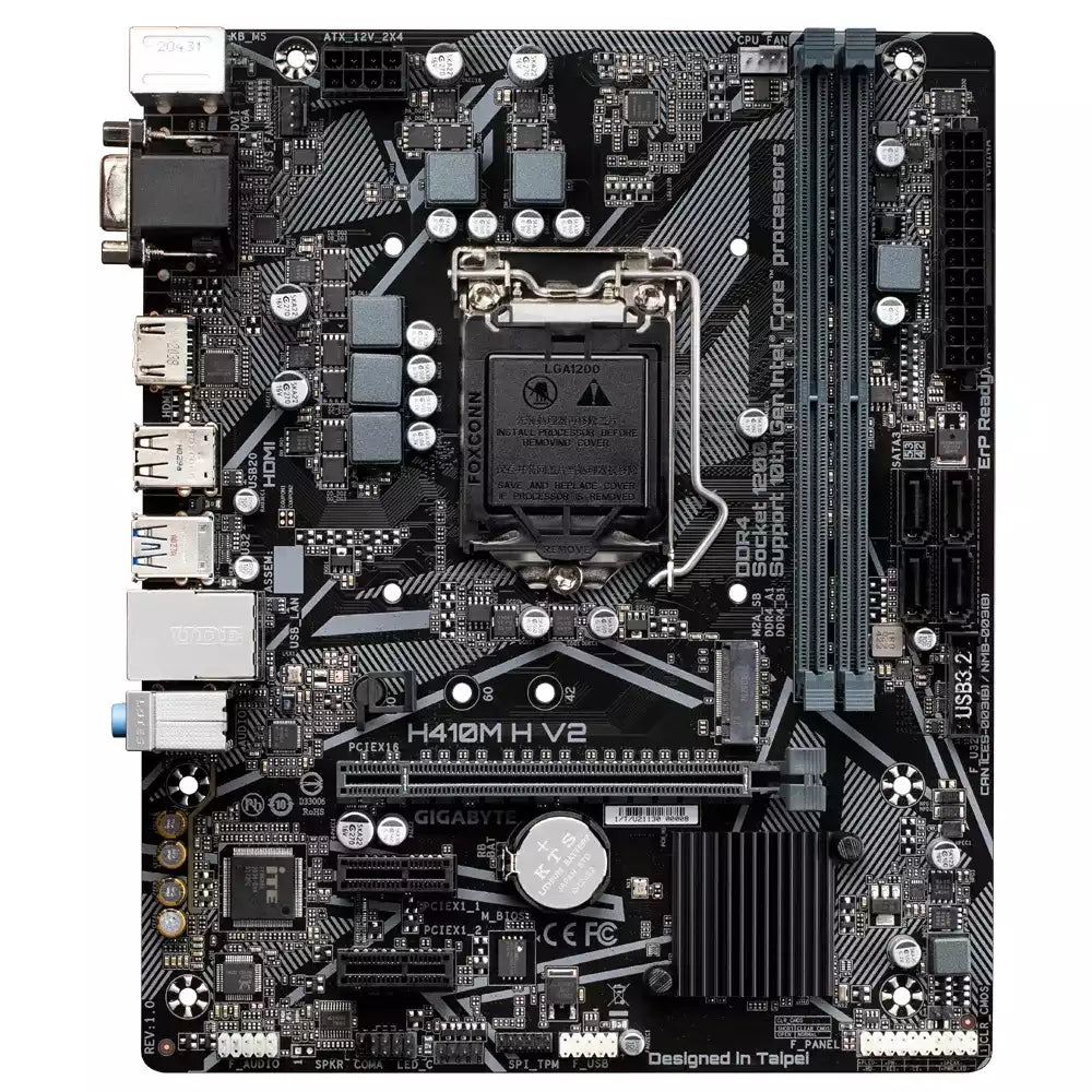 Gigabyte H410M H V2 Ultra Durable Motherboard