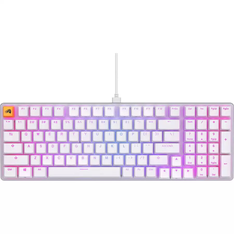 Glorious GMMK 2 Modular Mechanical Keyboard Full Size (96%) - White