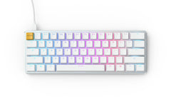 Glorious GMMK White Ice Edition Compact Gaming Keyboard