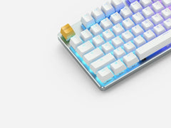 Glorious GMMK White Ice Edition Full Size Gaming Keyboard