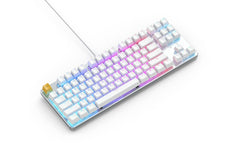 Glorious GMMK White Ice Edition Tenkeyless Gaming Keyboard