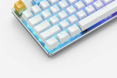 Glorious GMMK White Ice Edition Tenkeyless Gaming Keyboard