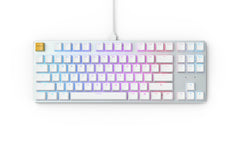 Glorious GMMK White Ice Edition Tenkeyless Gaming Keyboard