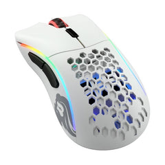 Glorious Model D Minus Wireless Gaming Mouse - Matte White