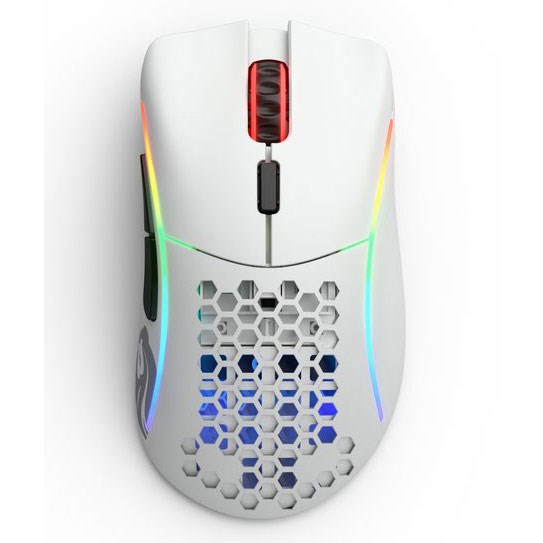 Glorious Model D Minus Wireless Gaming Mouse - Matte White