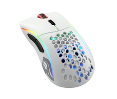 Glorious Model D Wireless RGB Optical Gaming Mouse Matte White