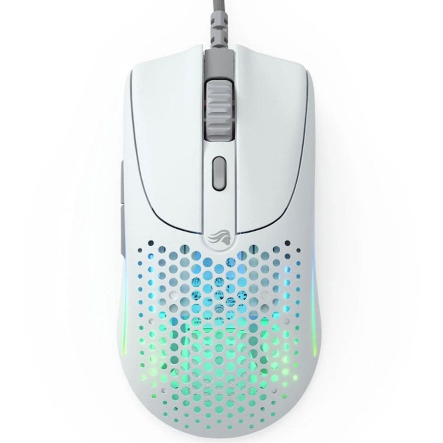 Glorious Model O 2 Wired Ultralight Ambidextrous Gaming Mouse White