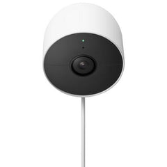 Google Nest Cam Wire Free Indoor/Outdoor Security Camera 3 Pack - White