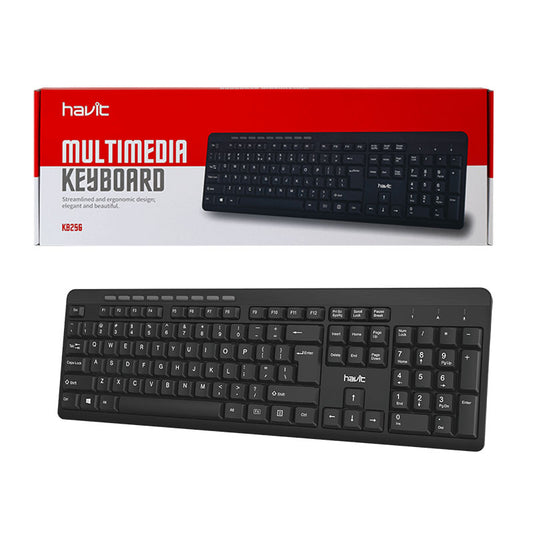 Buy Havit KB256 Multimedia Keyboard from Vmart in Pakistan