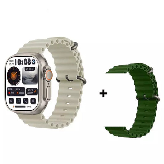 Buy HK8 Pro Max Smart Watch Silver from Vmart in Pakistan