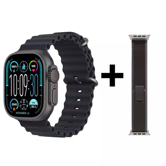 Buy HK9 Ultra 2 Smart Watch - Black from Vmart in Pakistan