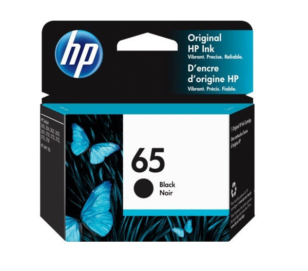 HP 65 Black Original Ink Cartridge