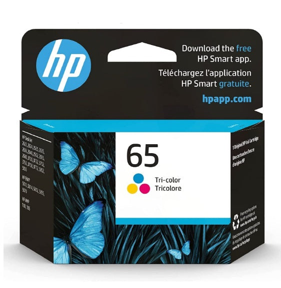 HP 65 Tri-color Original Ink Cartridge