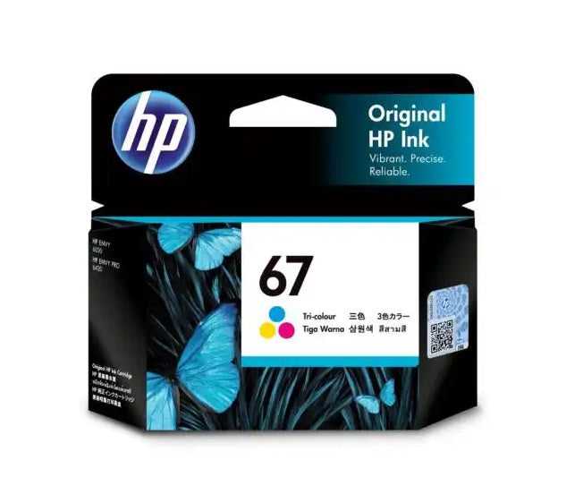 HP 67 Tri-Color Ink Cartridge