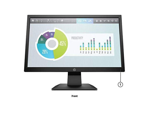 Buy HP P204v 49.53 CM (19.5) Monitor from Vmart in Pakistan
