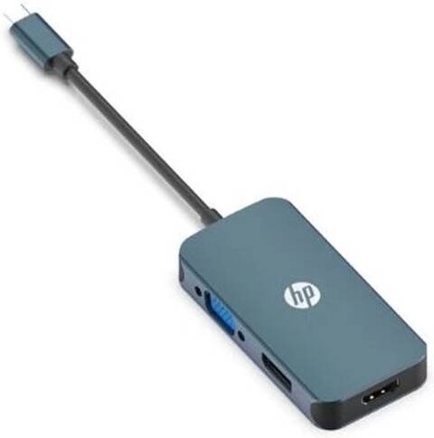 Buy HP DHC-CT200 Type-C to HDMI VGA DisplayPort Adapter from Vmart in Pakistan