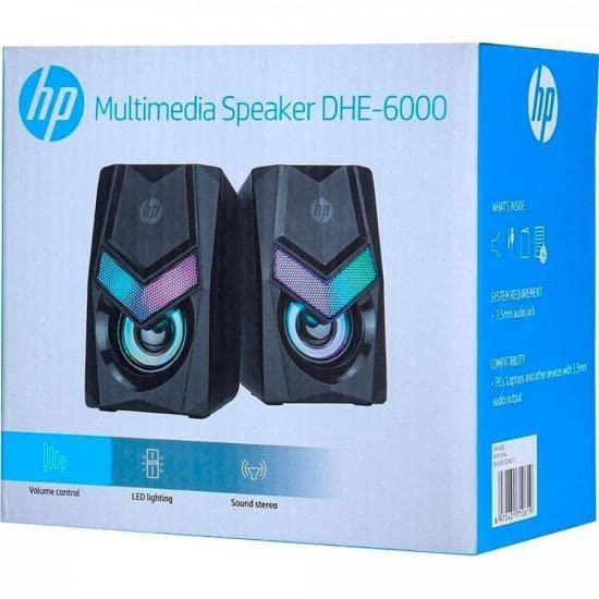Buy HP DHE-6000 Multimedia Stereo Speaker With RGB Light from Vmart in Pakistan