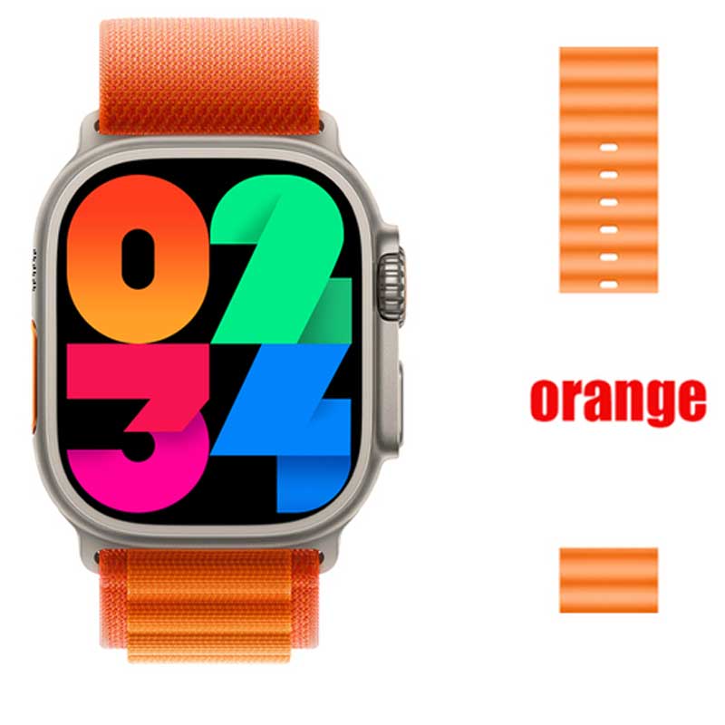 HW9 Ultra Max Smart Watch - Orange