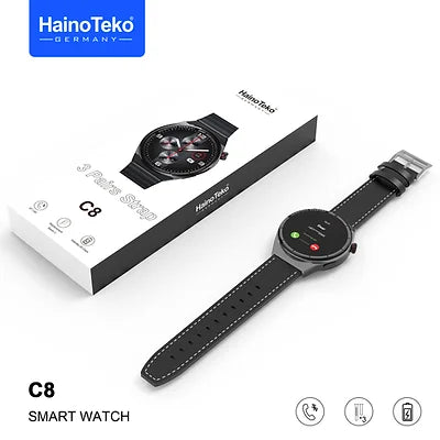 Haino Teko C8 Smart Watch with 3 Pairs Strap