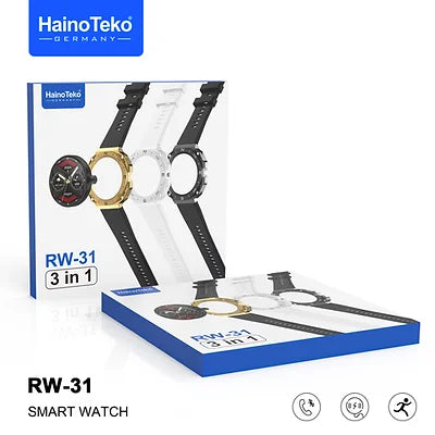 Haino Teko RW-31 Smart Watch 3 in 1