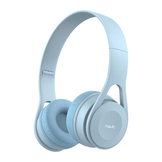 Buy Havit H2262d Wired Headphones - Sky Blue from Vmart in Pakistan