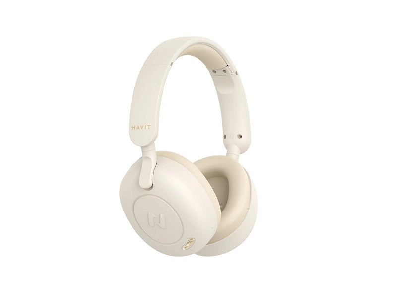 Havit H655BT Low Latency Wireless Headphones - Beige