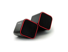 Havit HV-SK473 2.0 Channel USB Multimedia PC Speakers - Black/Red