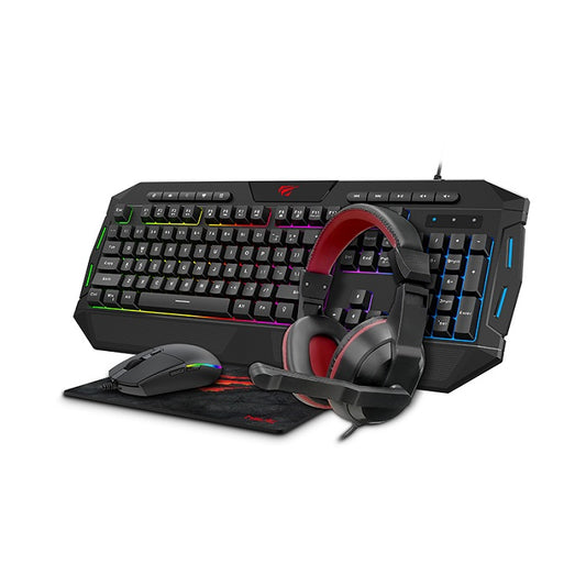Buy Havit KB501CM 4 IN 1 Gaming Combo from Vmart in Pakistan