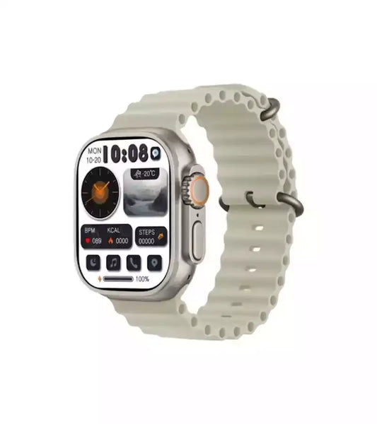 Buy Hello 10 Smart Watch 49mm Silver from Vmart in Pakistan