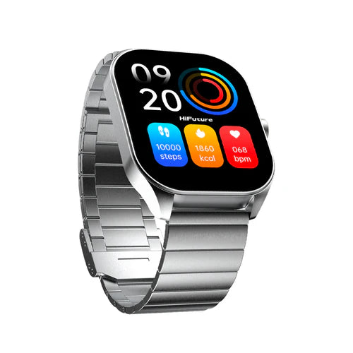 Buy HiFuture Apex AMOLED Premium Stainless Steel Wireless Smart Calling Watch from Vmart in Pakistan