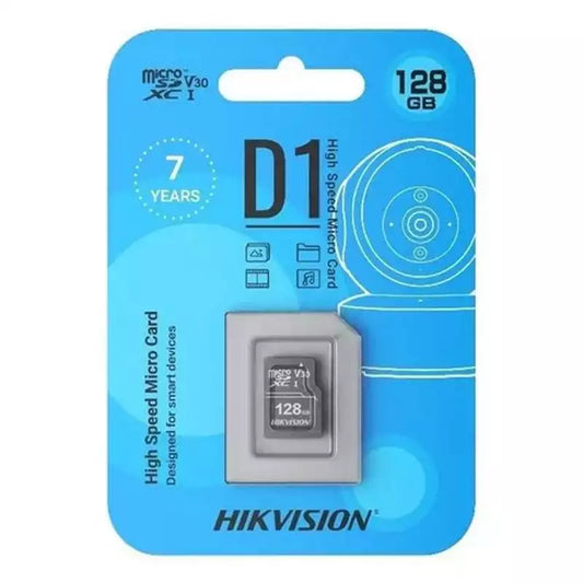 Buy Hikvision 128GB D1 High Speed MicroSD Card from Vmart in Pakistan