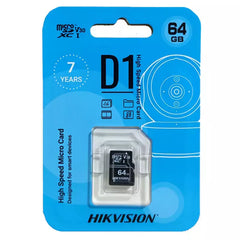 Hikvision 64GB D1 High Speed MicroSD Card