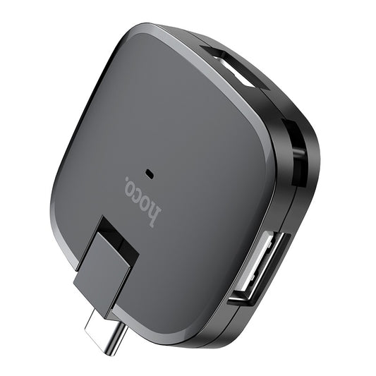 Buy Hoco HB11 Type-C Hub USB-C to 3 Ports USB 2.0 Converter from Vmart in Pakistan