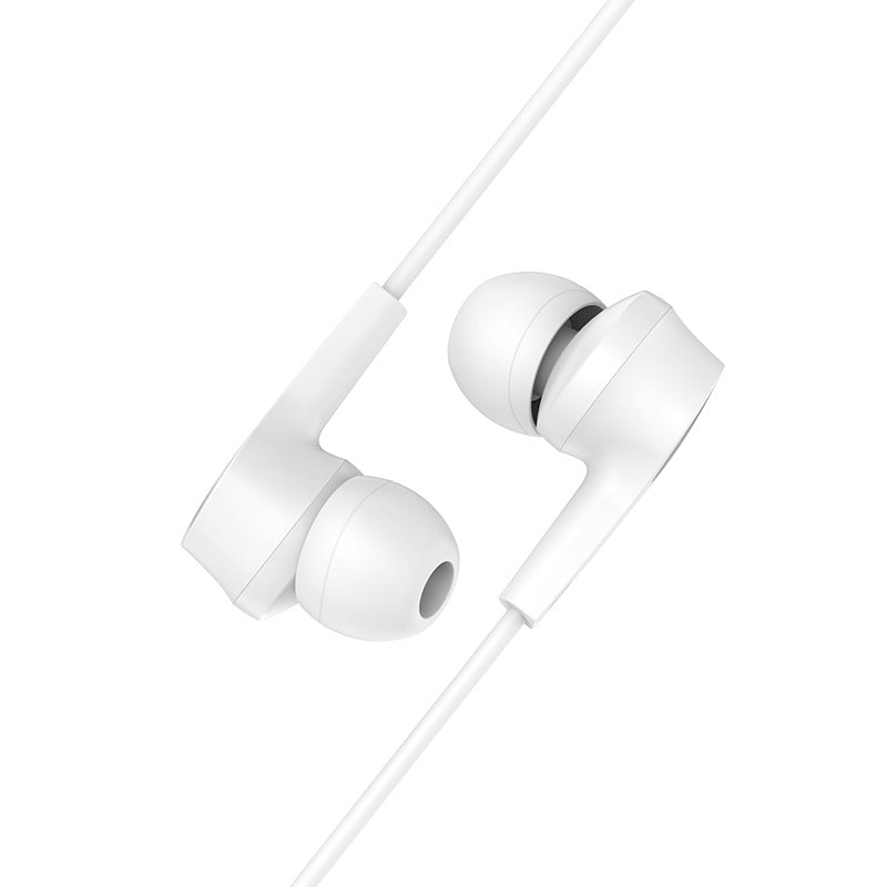 Hoco M50 Daintiness Universal Earphones - White